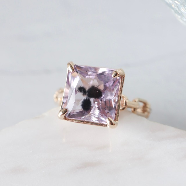 ロマネサイトインアメシスト リング / K10YG【1点限り】