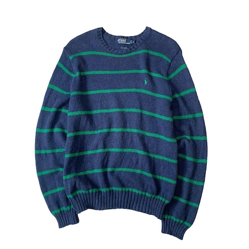 "90s Ralph Lauren" cotton knit