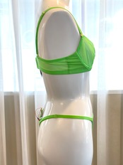 Corps à Corps ストリングタンガ ネオングリーンメゾンクローズ