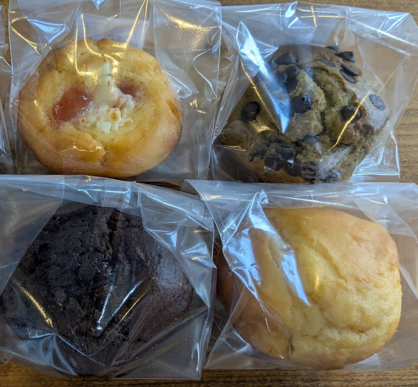 少しお得なマフィン4種類のset