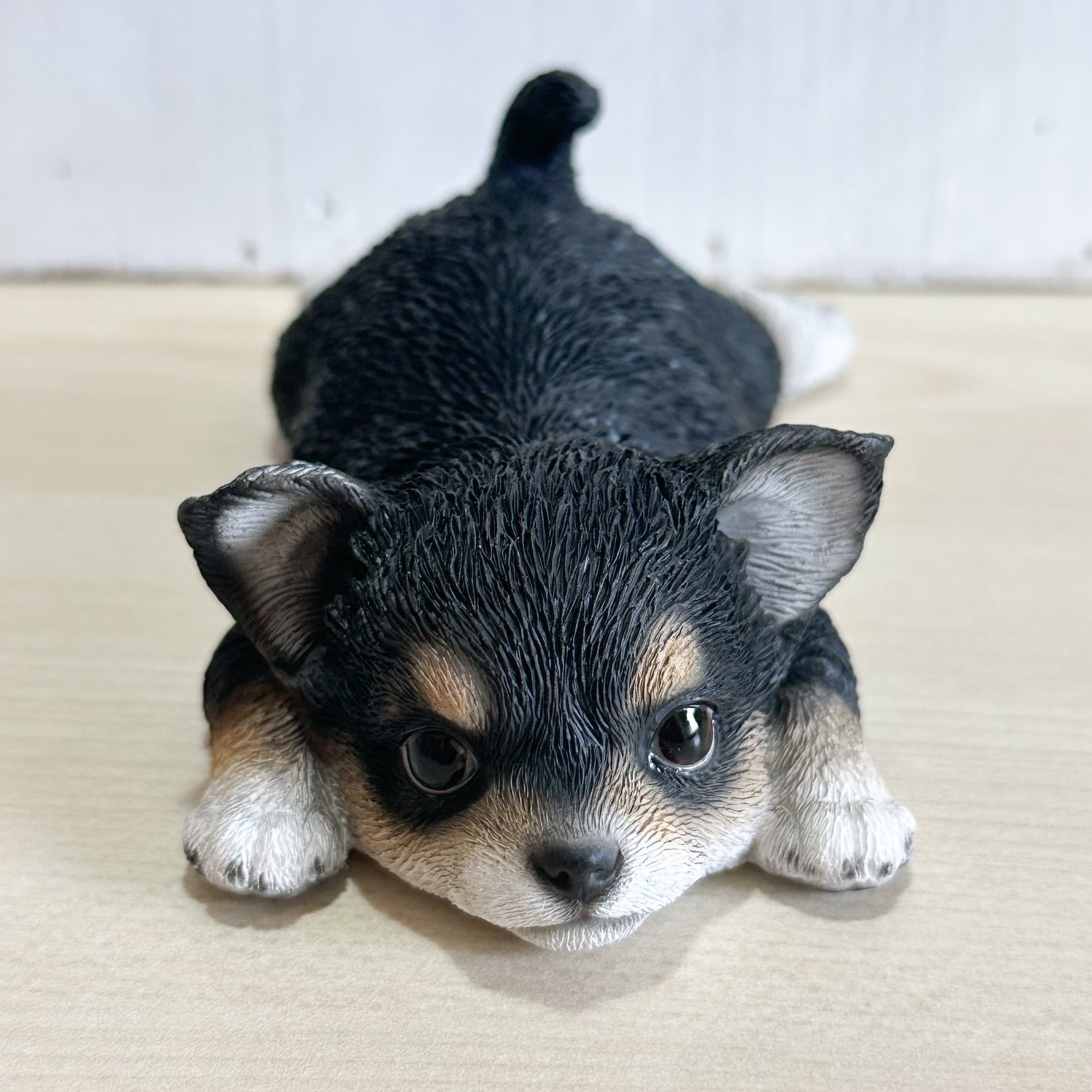 うつぶせマグネット チワワ ブラックタン