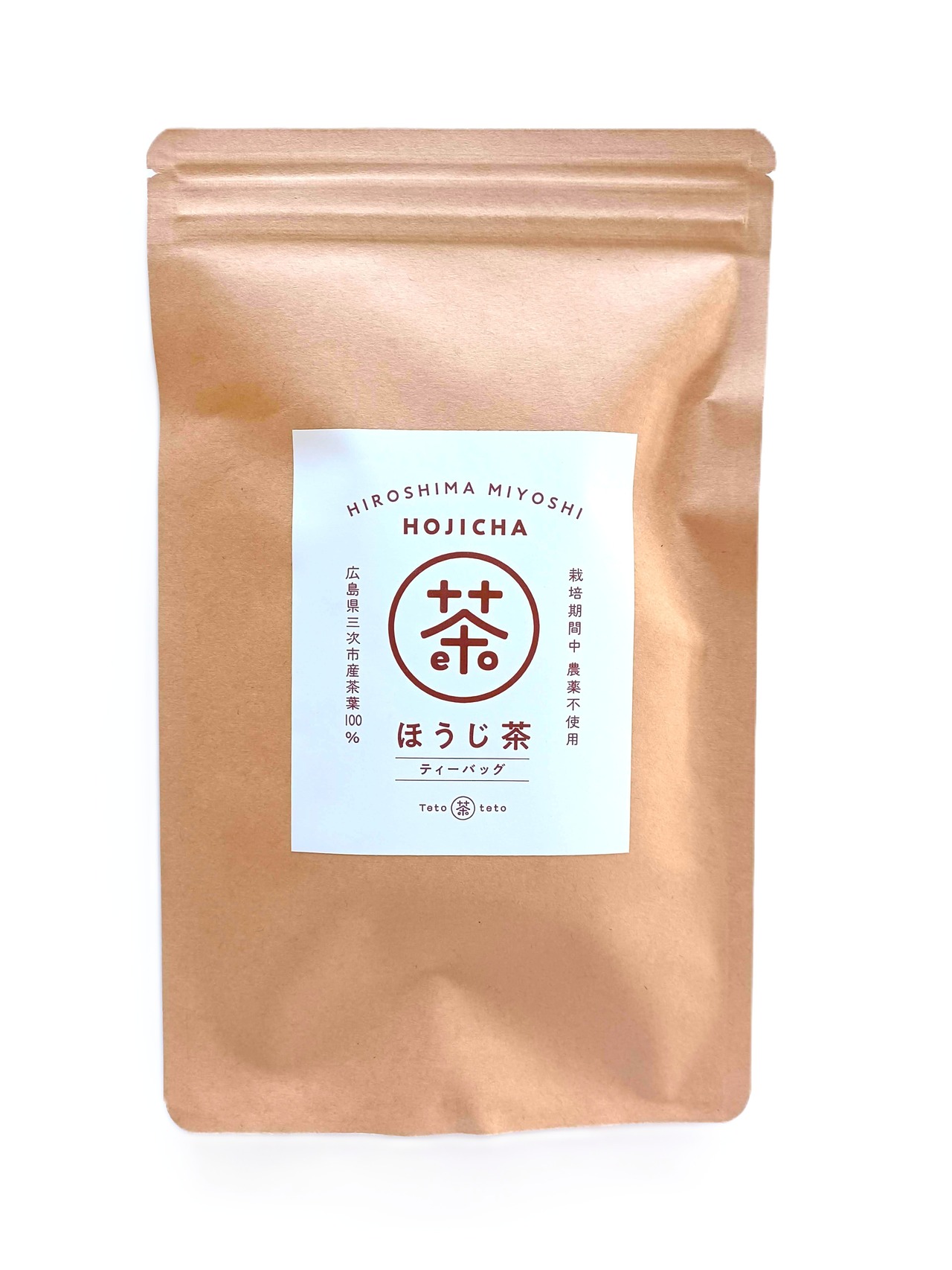 ほうじ茶ティーバッグ30個入り（タグ・ひもなし）｜毎日に寄り添うやさしい一杯