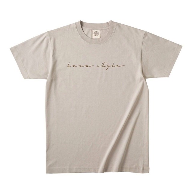 bena style T shirt "Milky gray"