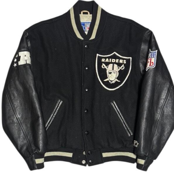 稀少 BAL 初期 150着限定 セミデコ 袖革 フード スタジャン Lサイズ