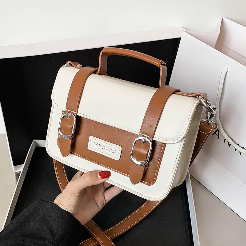 センスのウエスタンスタイルの小さなバッグ女性2020年人気の新しい流行のファッションヒットカラーメッセンジャーバッグネット赤郵便配達小さな正方形バッグ Tiancai_Wing_Bag0349306