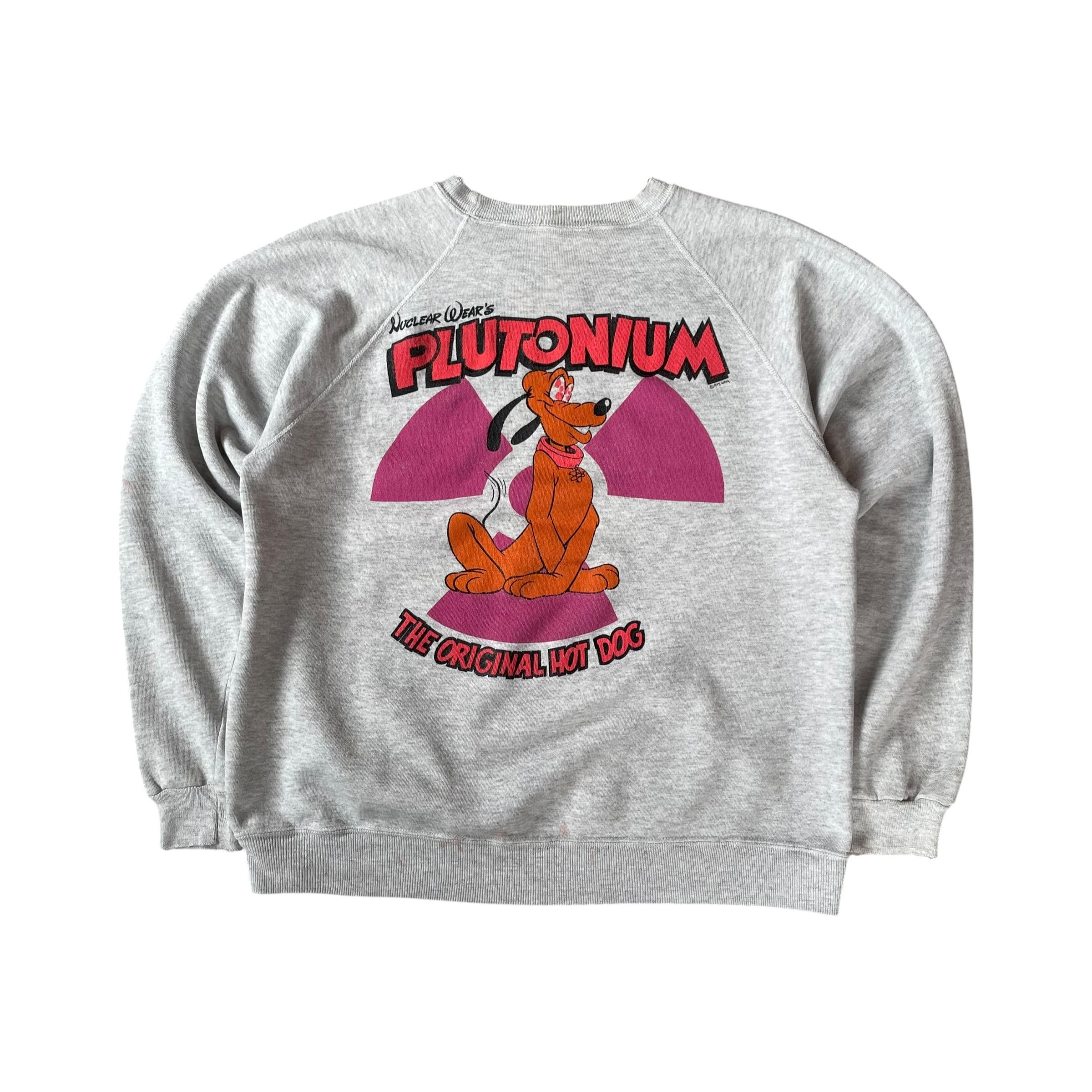 Special!! 1990s NUCLEAR WEAR'S "PLUTONIUM" Sweat