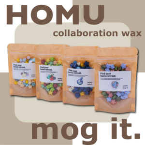 【予約販売】HOMU × mog it.｜コラボレーションワックス