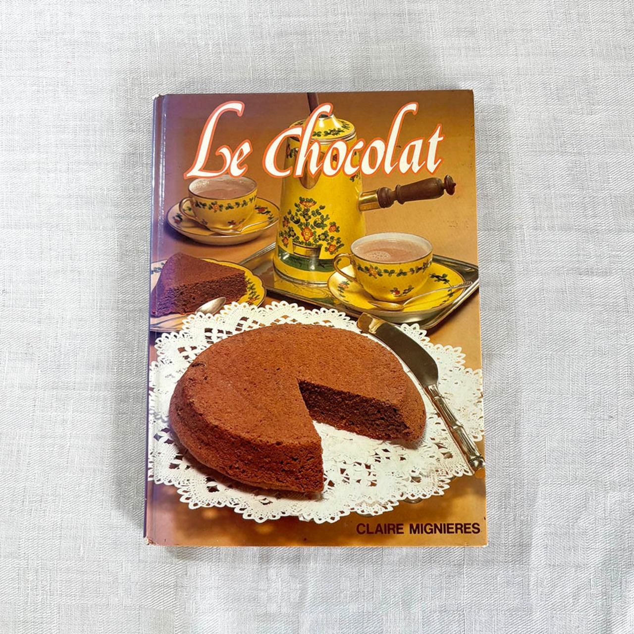 フランス古本　レシピ本　チョコレート　Le Chocolat　チョコレート菓子　12pser14-2
