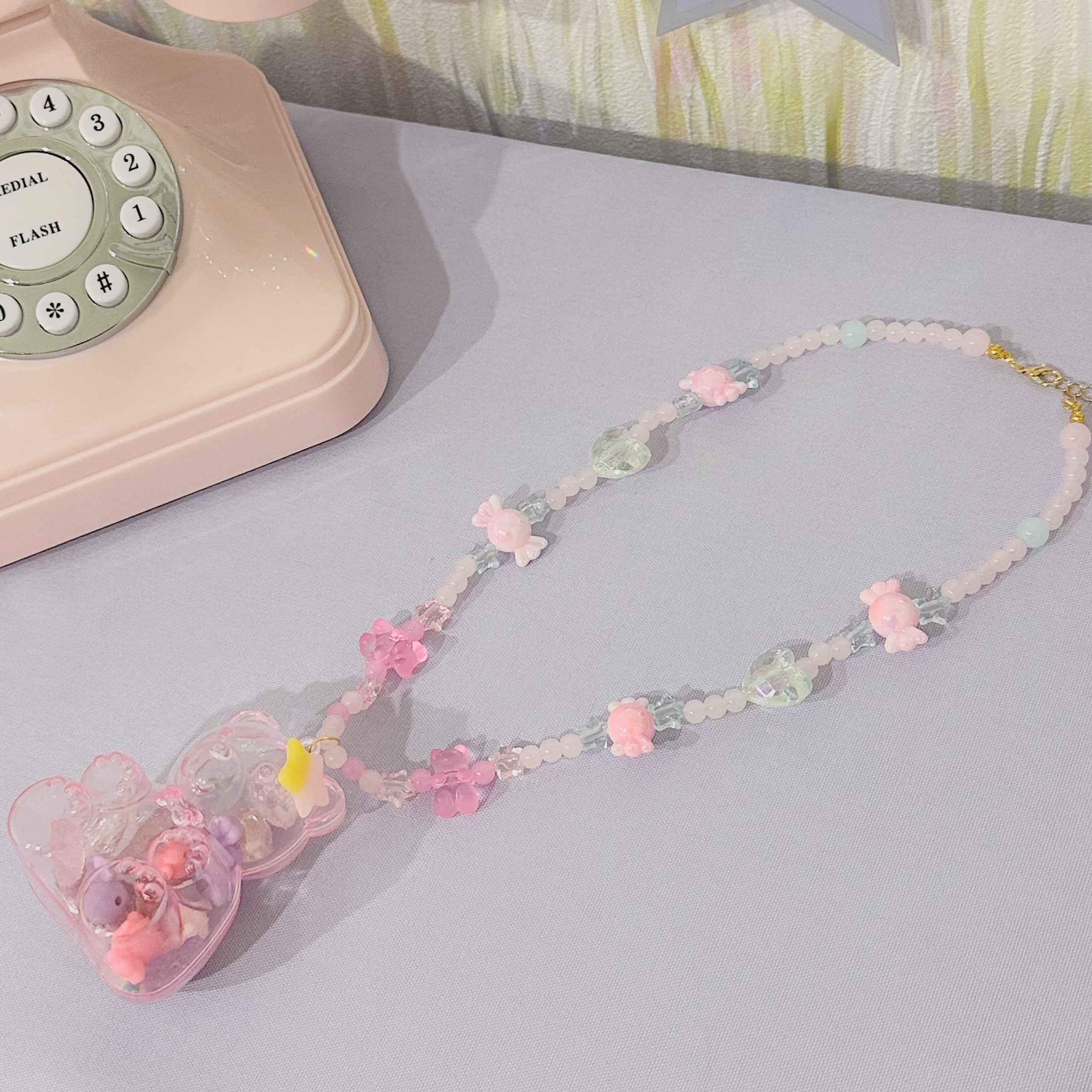 ♡おすすめ♡グミベア アクセサリー&シールセット(ゆめかわ/カラフル