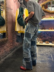 patchwork denim
