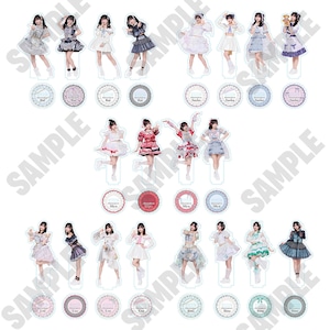 【#ババババンビ -FINAL馬鹿騒ぎ-】歴代衣装アクリルスタンド（全20種・ランダム）【BA733】