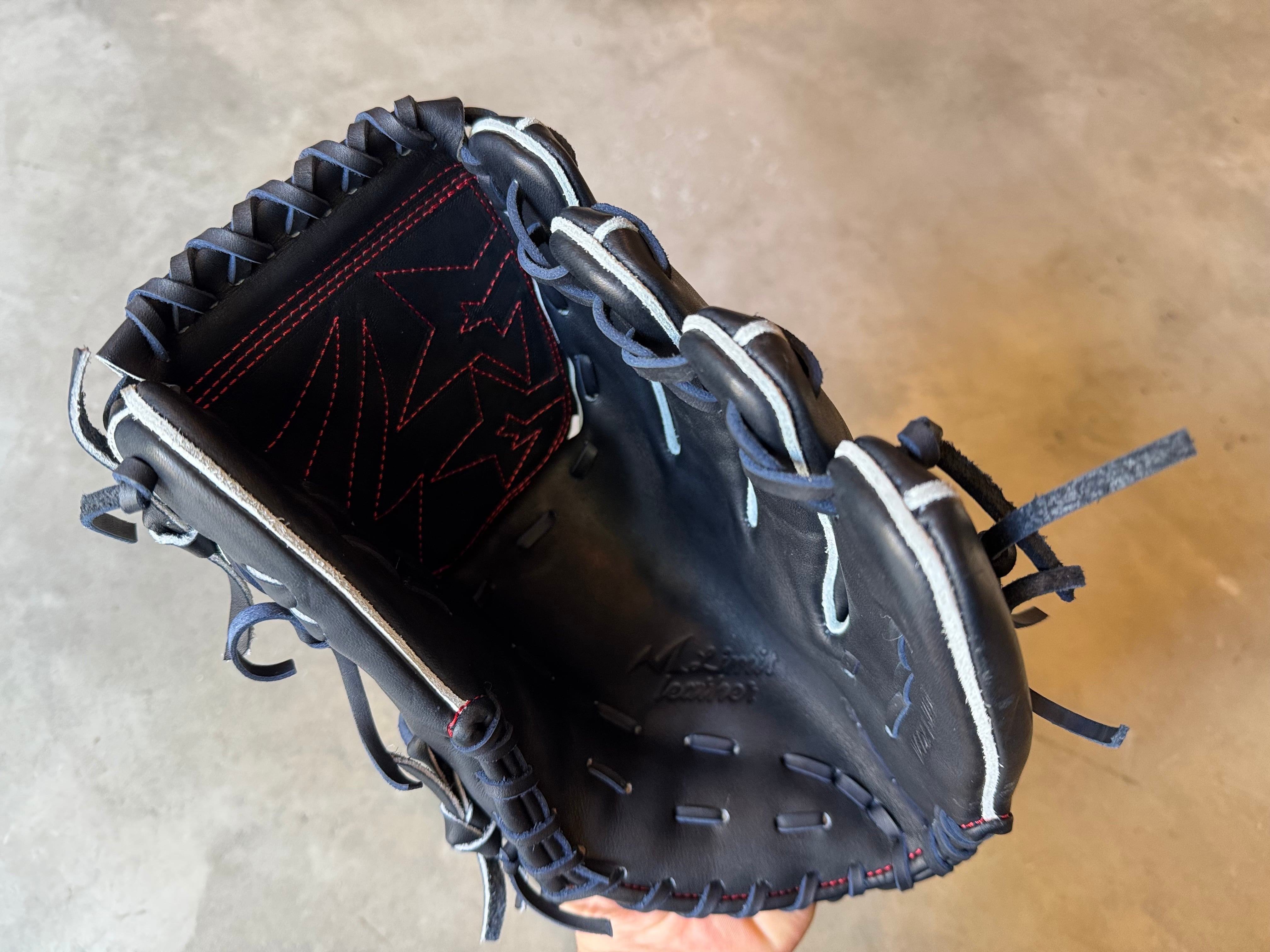 ウェブ曲げない投手用グラブ【No Limt Pro Wave】硬式用グローブ 投手