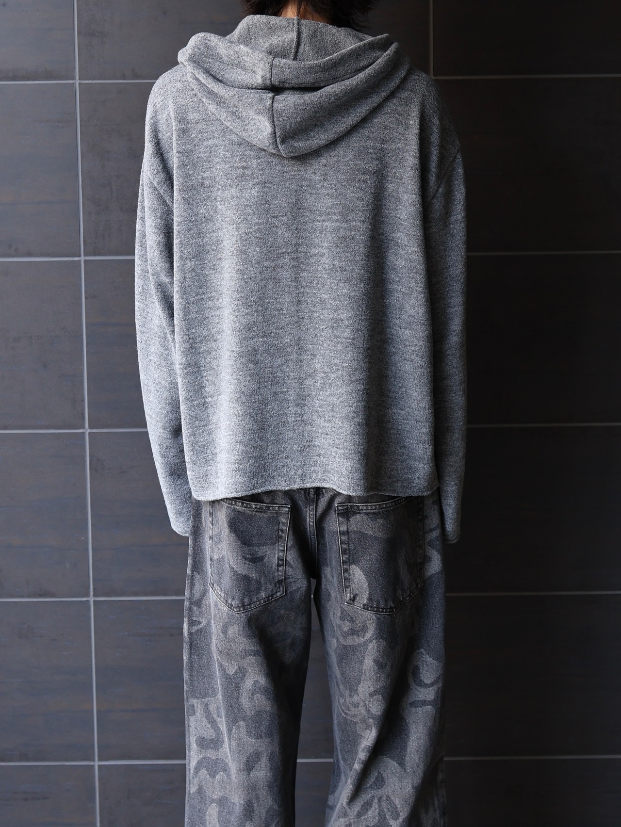 【26aw/ROLDSKOV】rambo hoodie light grey