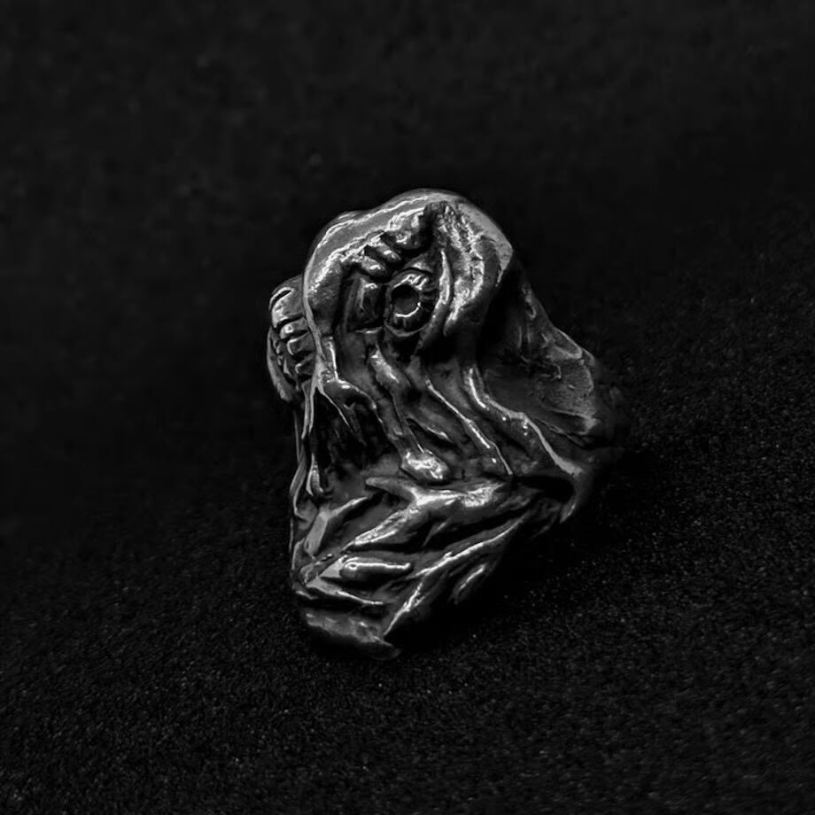 ゴジラ haraKIRI ハラキリ ヘドラ シルバーリング Silver Jewelry