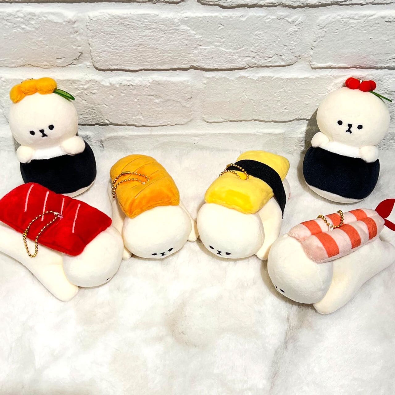 mof】お寿司マスコットチャーム たまご /TM4515-2 | ACCENT STORE