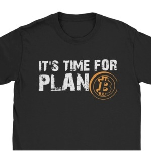 Tシャツ（PLAN B）　BTC　Bitcoin　　BTC01-003