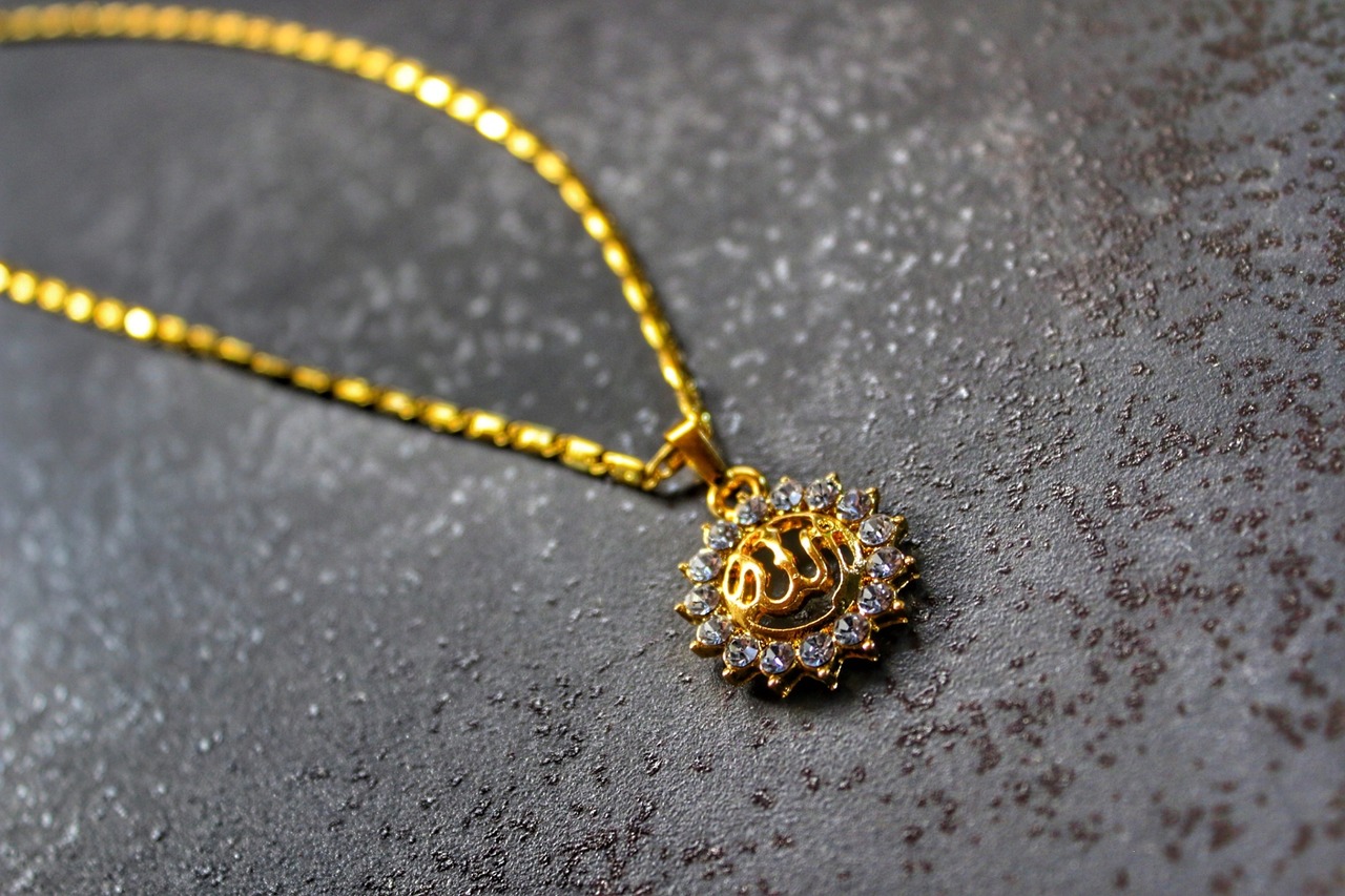SUN original necklace 《gold》