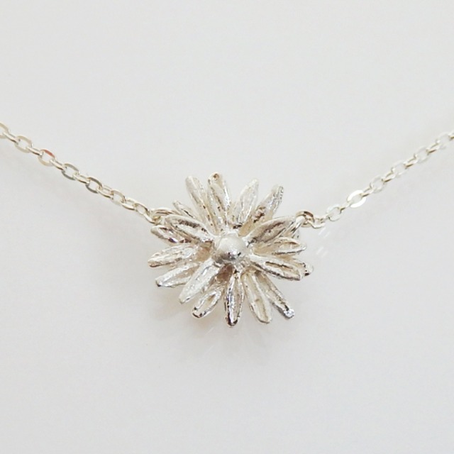 イングリッシュ・デイジーネックレス (silver)