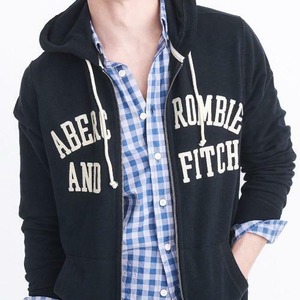 Abercrombie&Fitch Graphic Full-Zip Hoodie