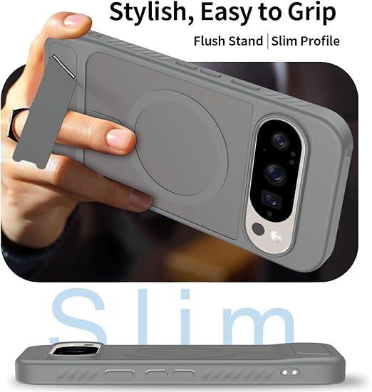 Google Pixel 10 Pro XL 用 ケース スタンド付き マグネット搭載