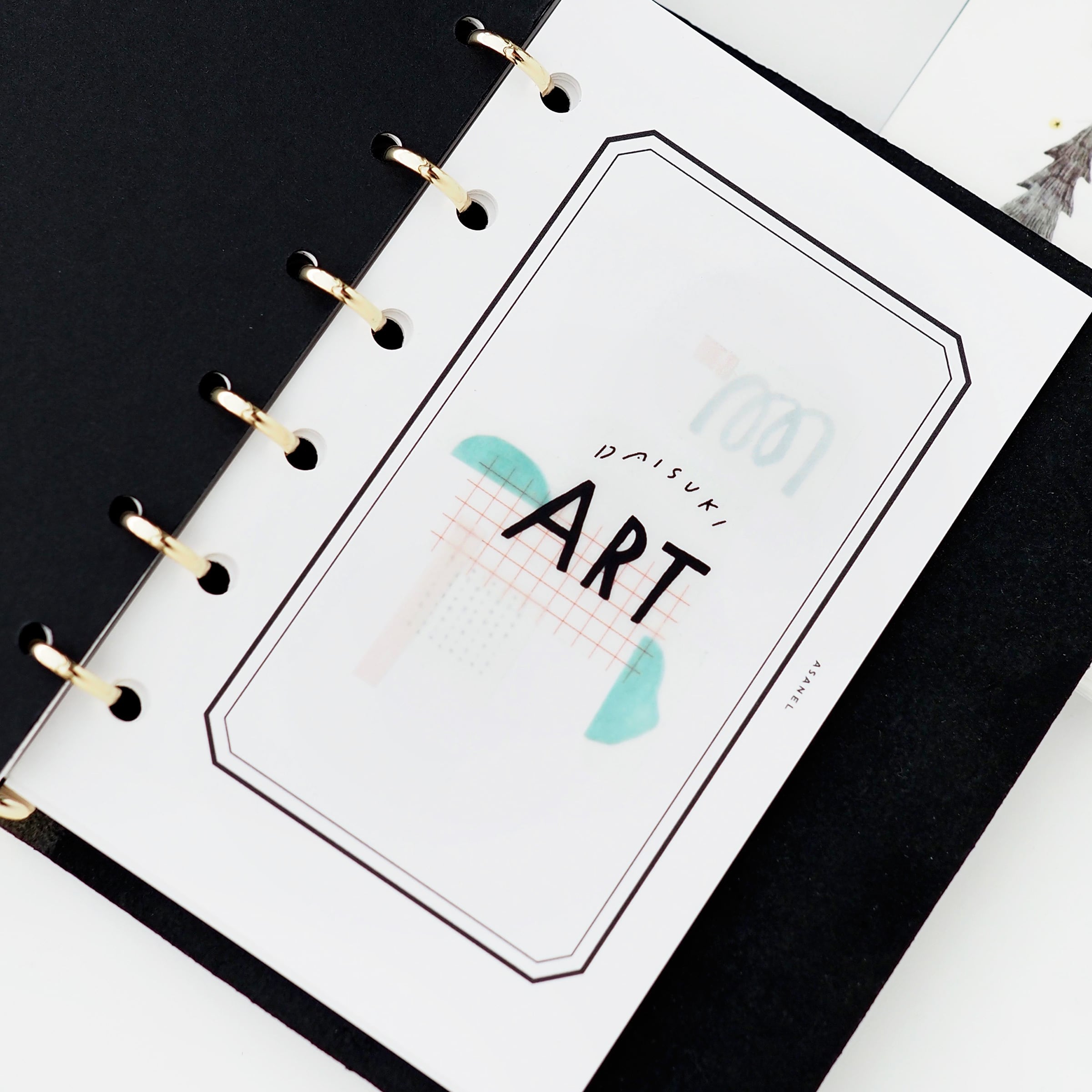 M6 ] フレーム｜片面｜カケラリフィル | ASANEL