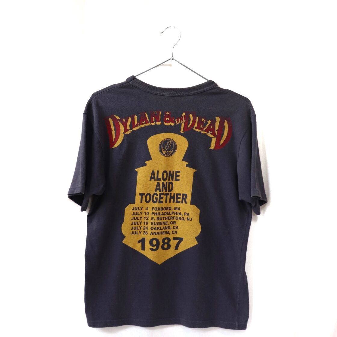 80s Dylan&Dead Bob Dylan GRATEFUL DEAD バンドTシャツ ヴィンテージ 