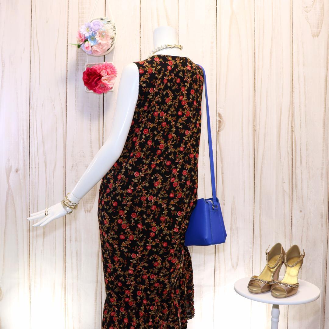 カネコイサオ 総柄ノースリーブワンピース フリーサイズ | アパレル