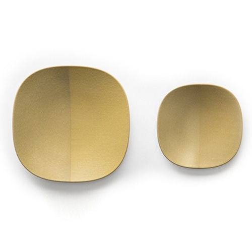 Brass plate 大小セット Brass plate 大小セット