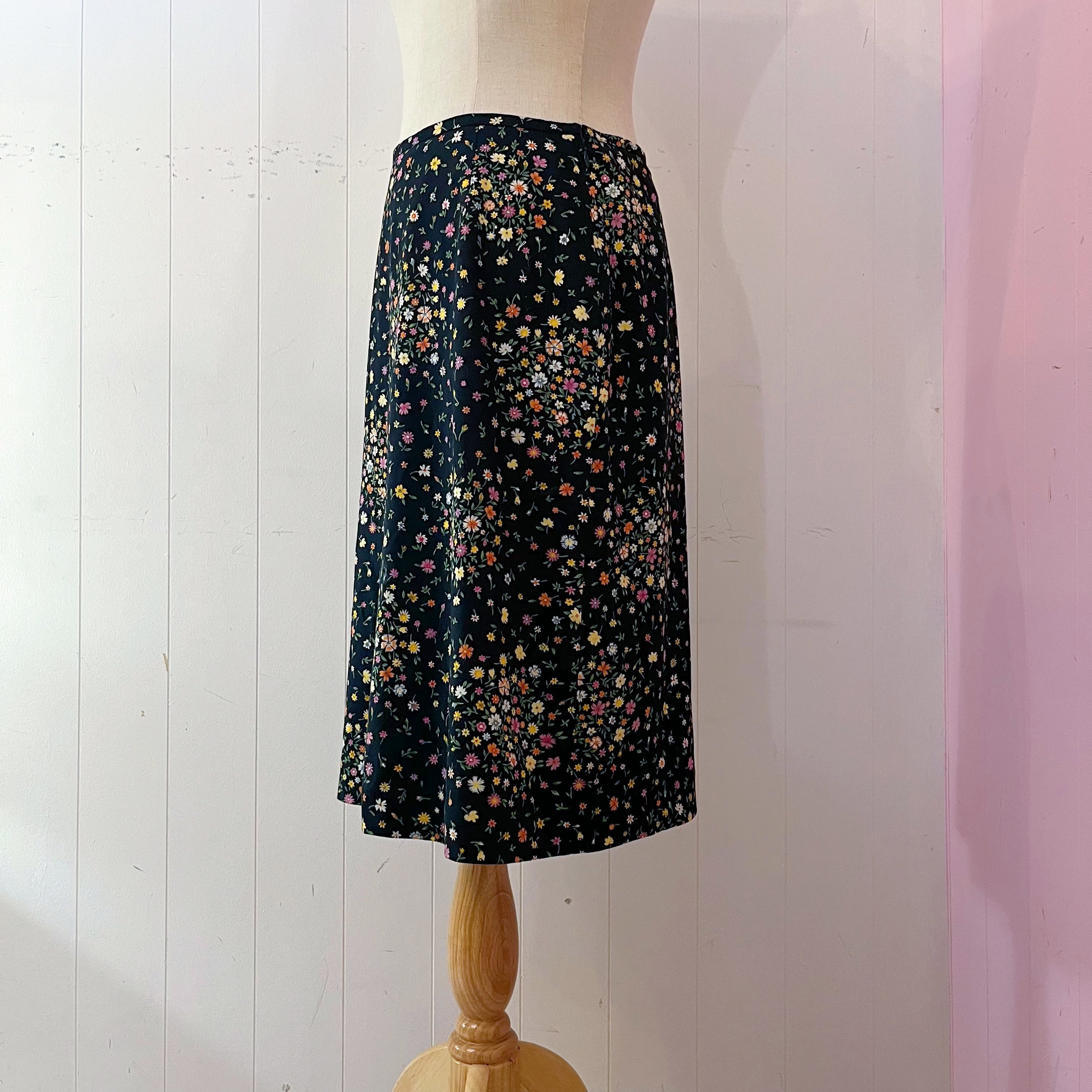 mini colorful flower skirt