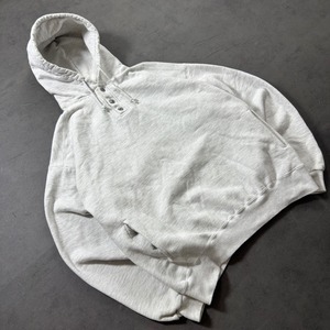 L.L.Bean × Russell 90s henry neck hoodie gray XL 古着