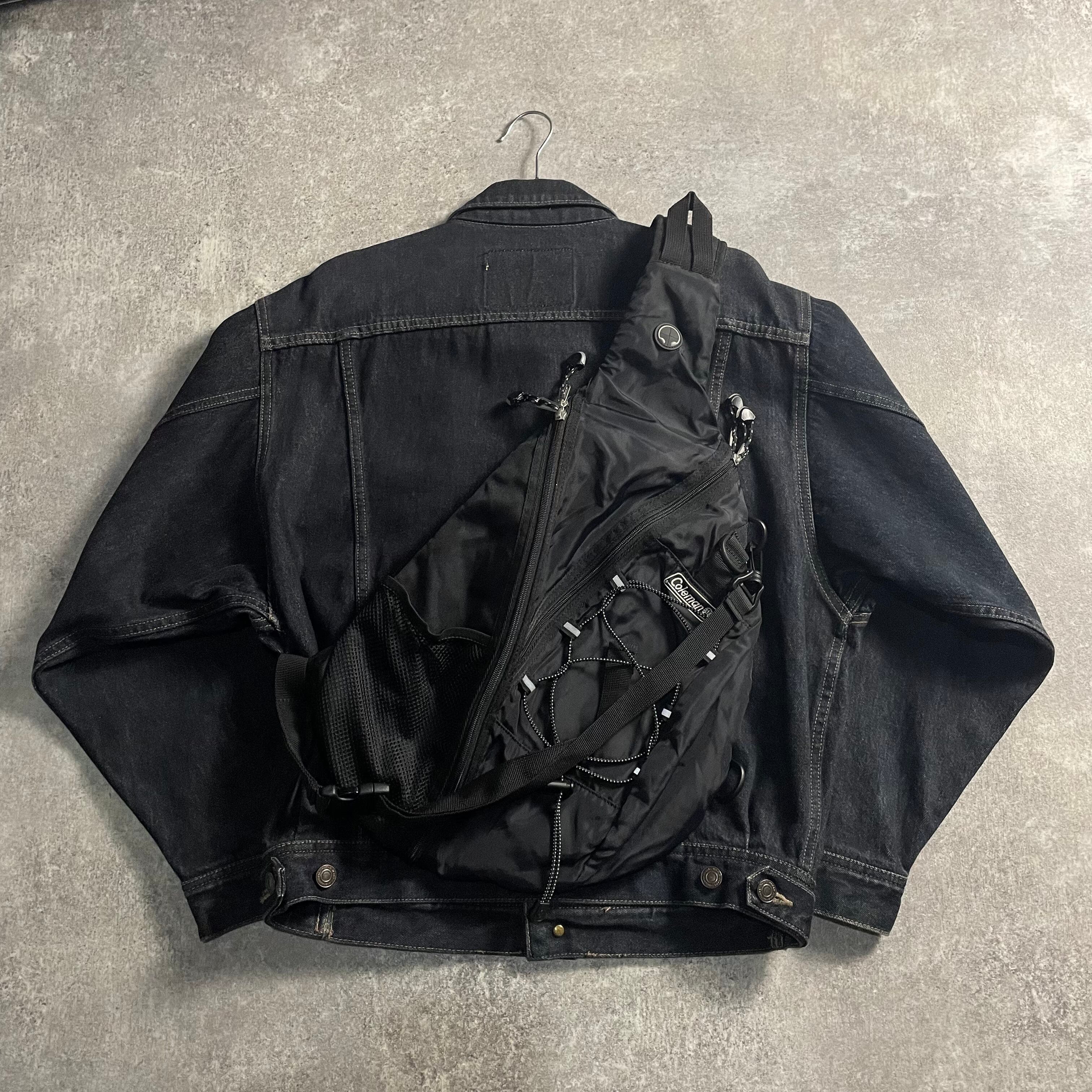 00s Coleman ワンショルダーバッグ メッセンジャー テック系 y2k