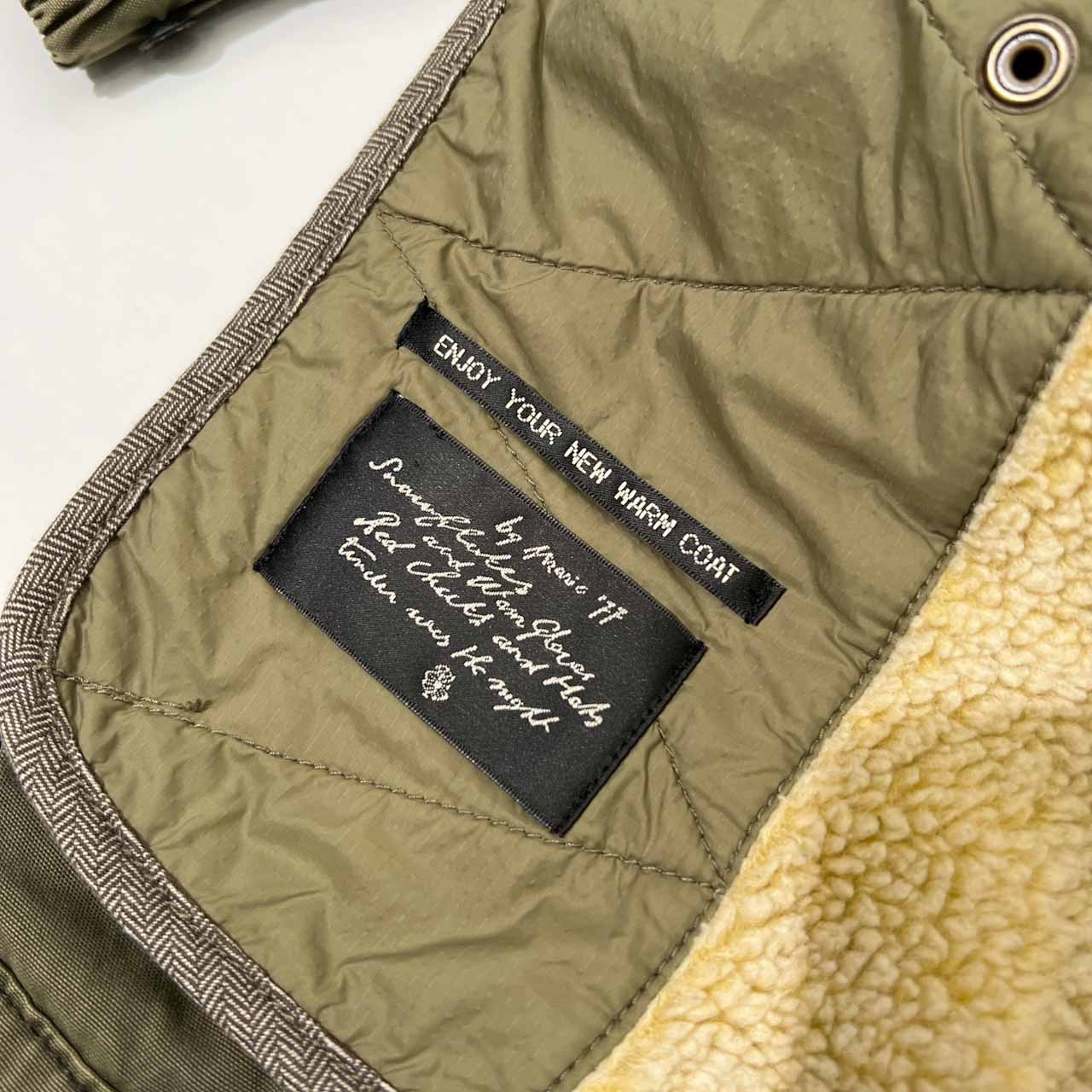 MAISON SCOTCH メイソン スコッチ SCOTCH&SODA スコッチ&ソーダ ライナー付き モッズコート 1 / ミリタリー カーキ