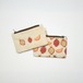 Ashi｜亜紙 Flat Pouch S＊Dragon Fruits 26 フルーツ柄 紙ポーチ  バナナ ハンドメイド
