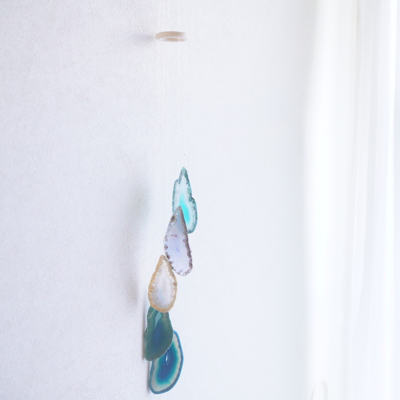 Petrichor 11 - アゲートヒーリングチャイム / Agate Sun Catcher Wind Chime 486