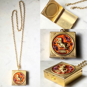 JEAN PAUL GAULTIER “Pill Case” pendant necklace