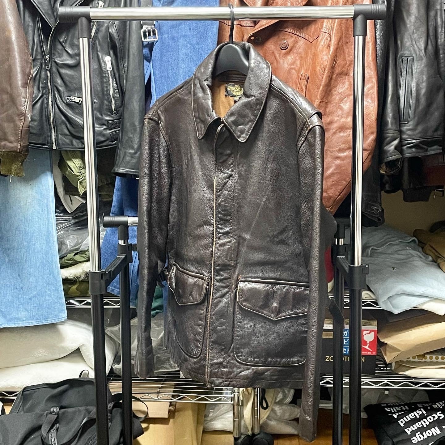 Cookpit シングル レザージャケット MADE IN USA M 【公式通販】