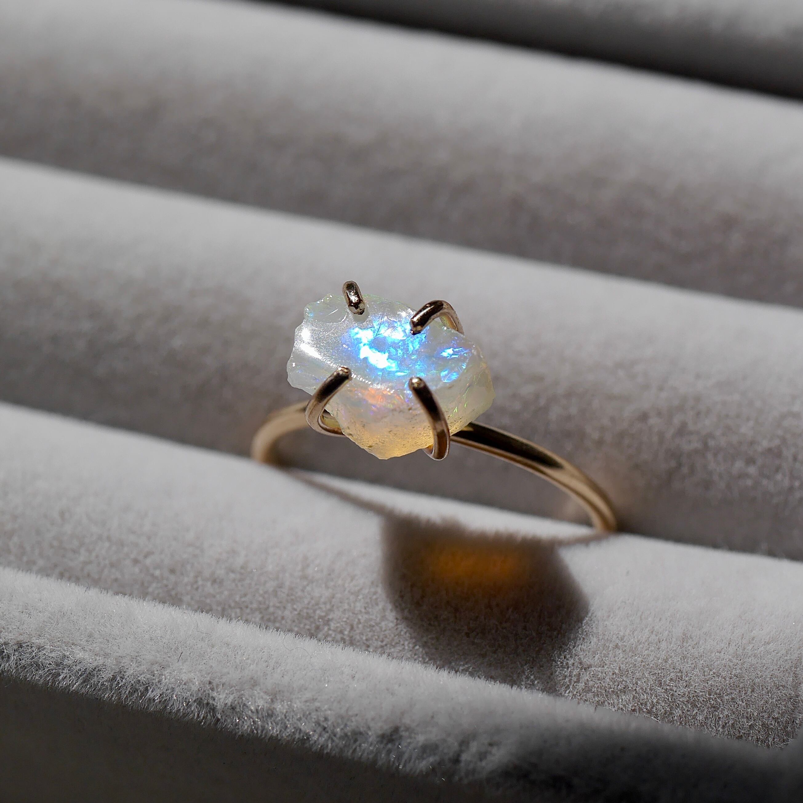 14kgf オパール原石 リング | La nature/ラナチュール 