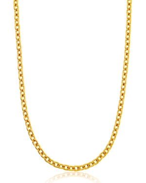 Twisted azuki chain necklace gold・silver