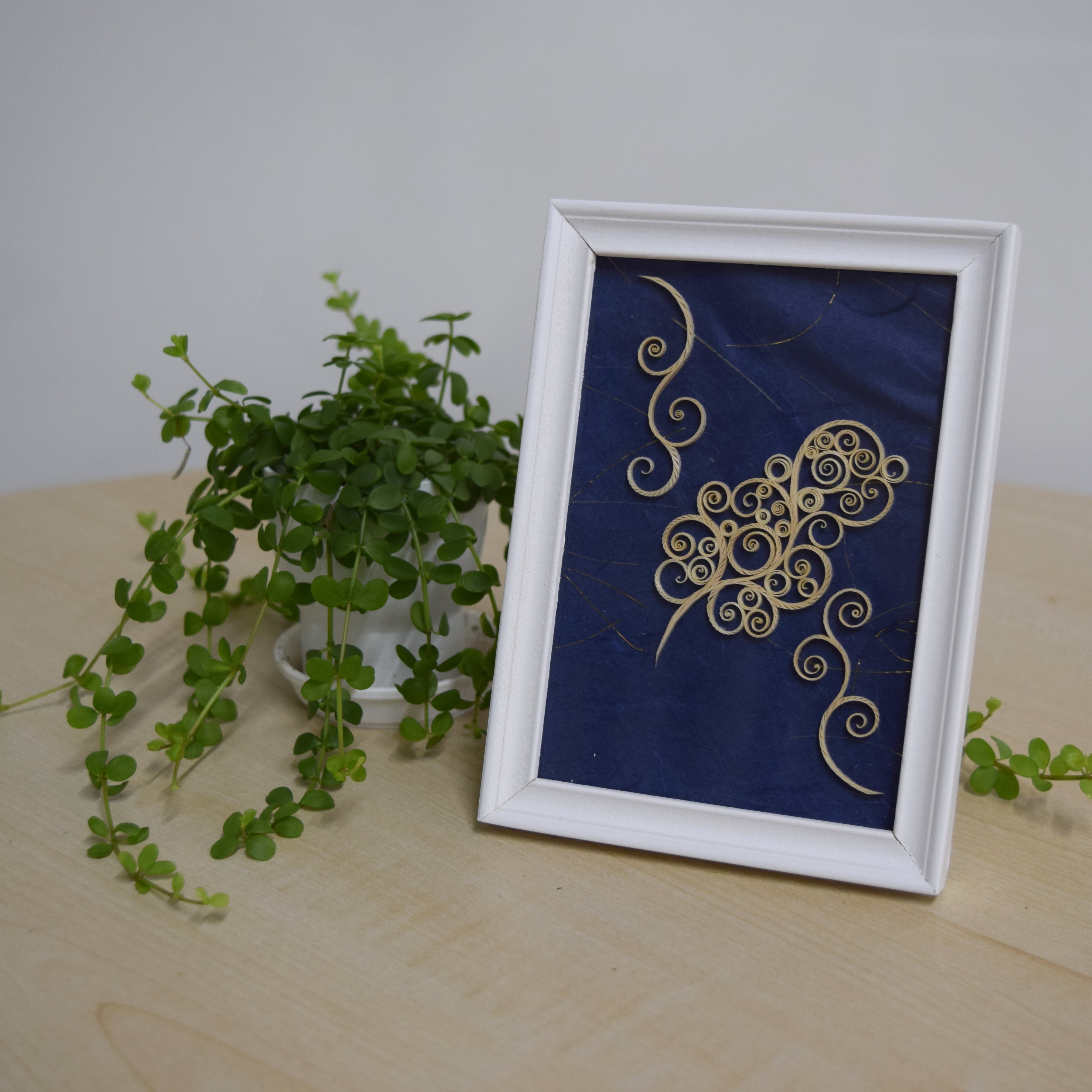 木材アート額縁  Wood picture frame 【さっぽろアイヌクラフト】