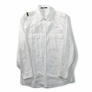 “GUCCI by TOM FORD” military epaulette cotton shirt “made in ITALY”
