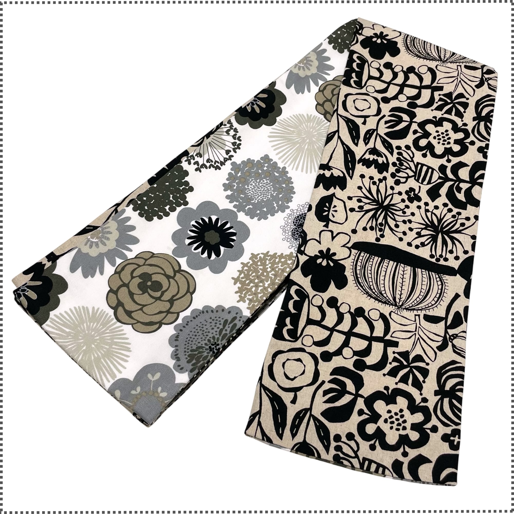 『新品』cotton&linen半幅帯