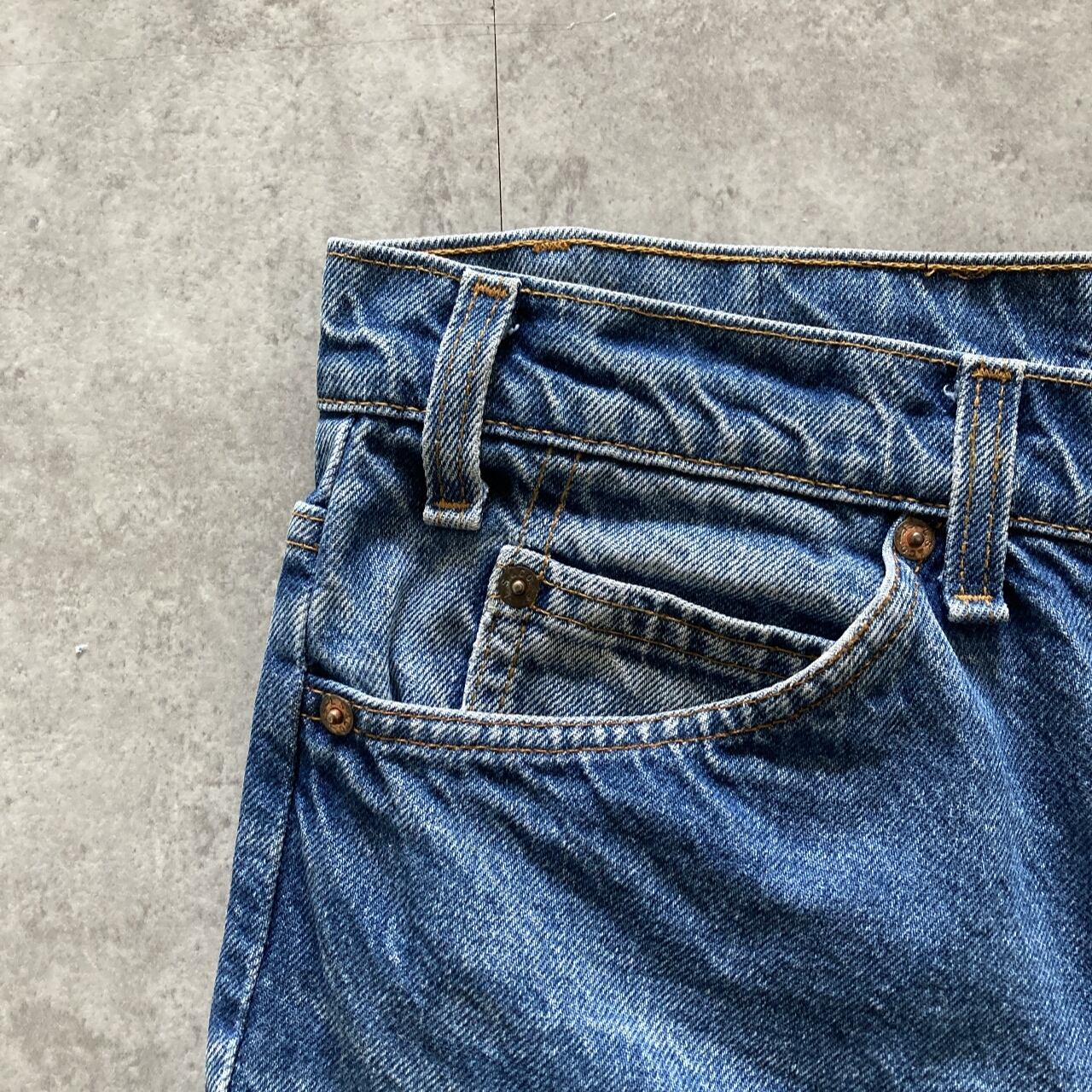 W33 L36】80's US.Levis 517 リーバイス ヴァルドスタ工場(575) ボタン