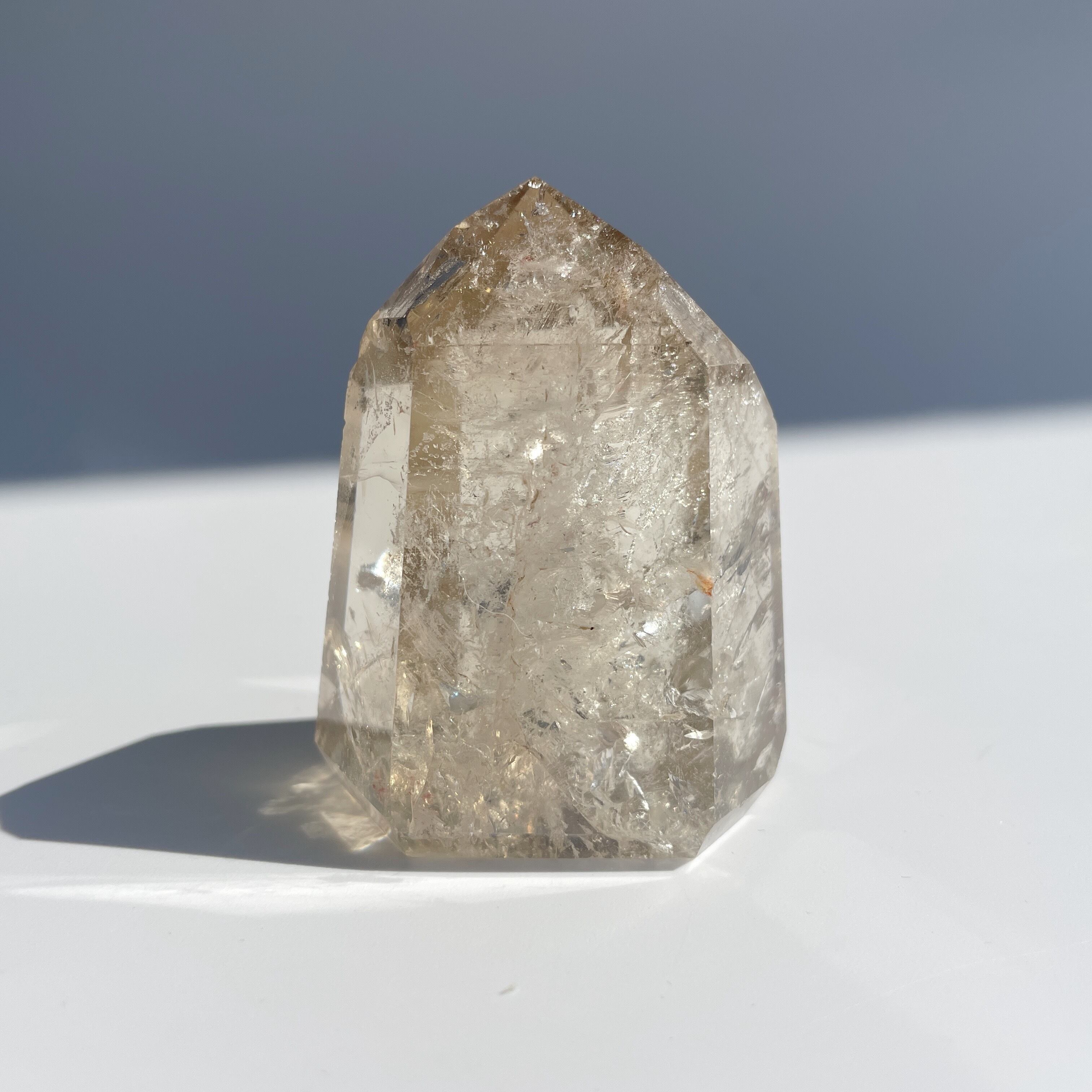 aki スモーキークォーツ タワー スモーキークォーツ タワー24◇Smoky quartz Tower◇天然石