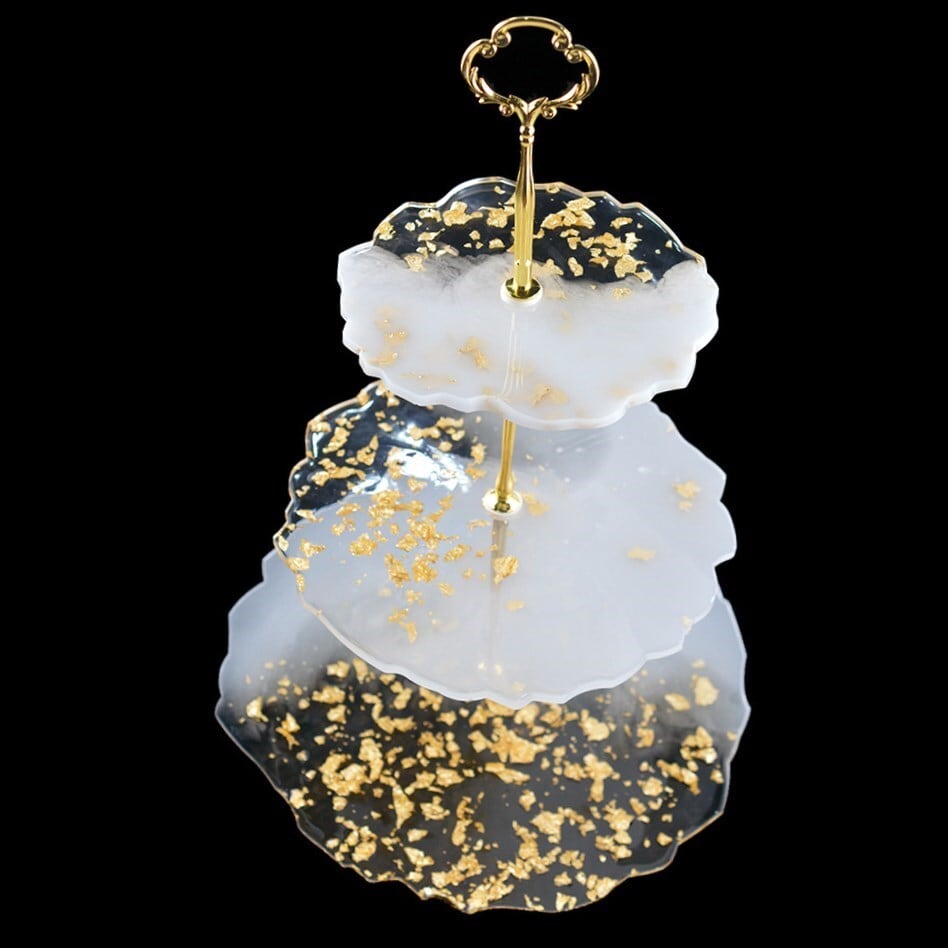 ティースタンド金具／ エタージュラA(3段用/TOP12cm) | シリコン