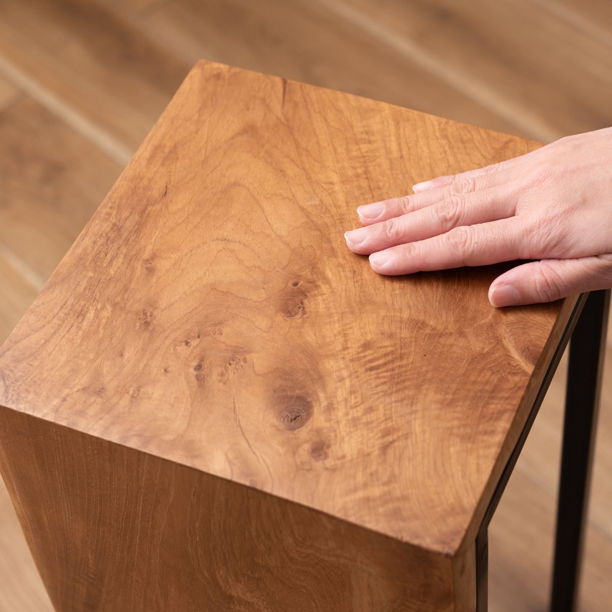 ナチュラル ウッド テーブル 200cm ブラウン リサイクル木 輸入  