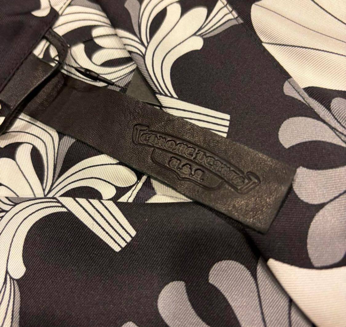 CHROME HEARTS クロムハーツ silk cross shirts シルクシャツ