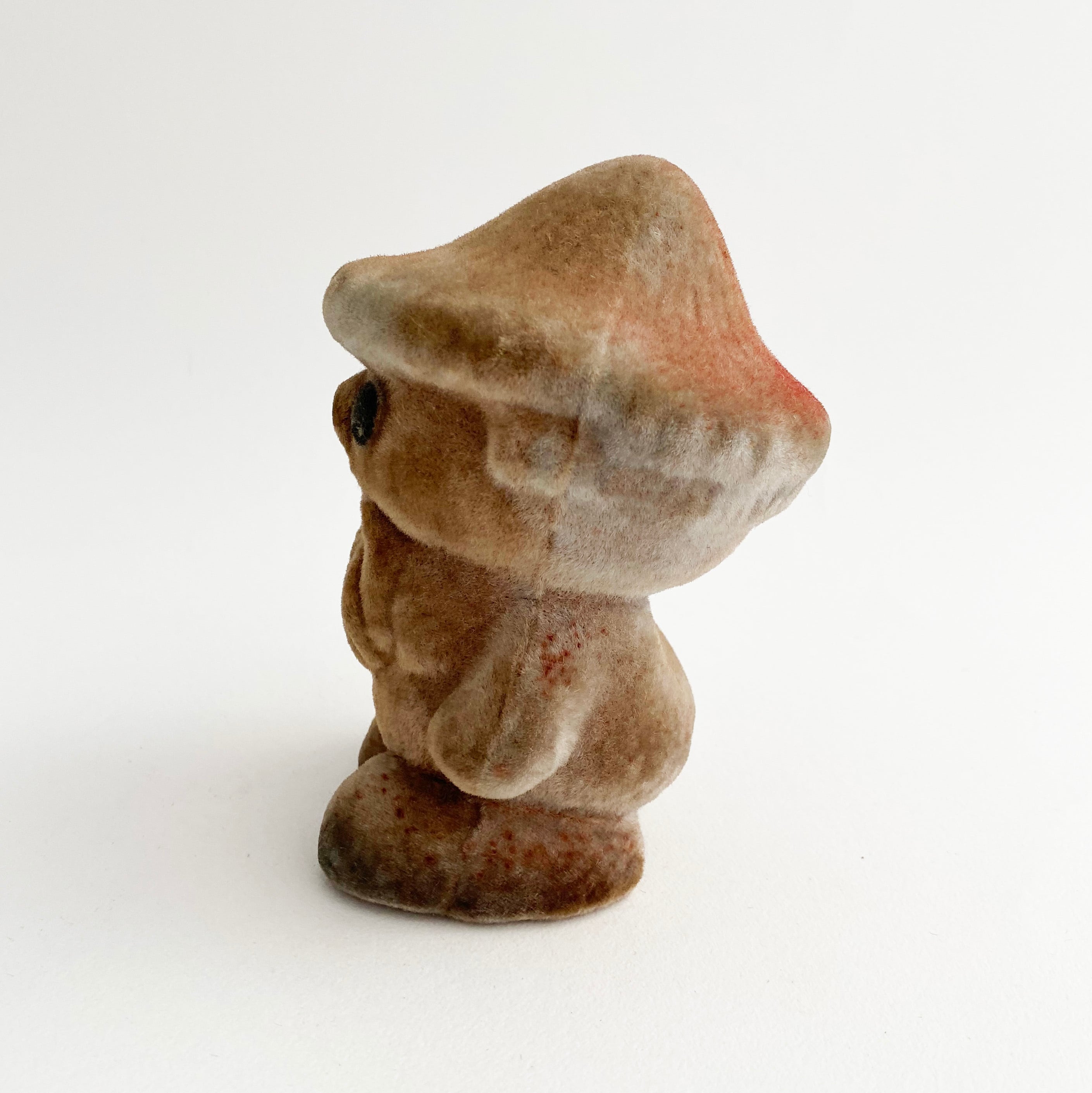 スポンジ人形（きのこおじさん/グレー）