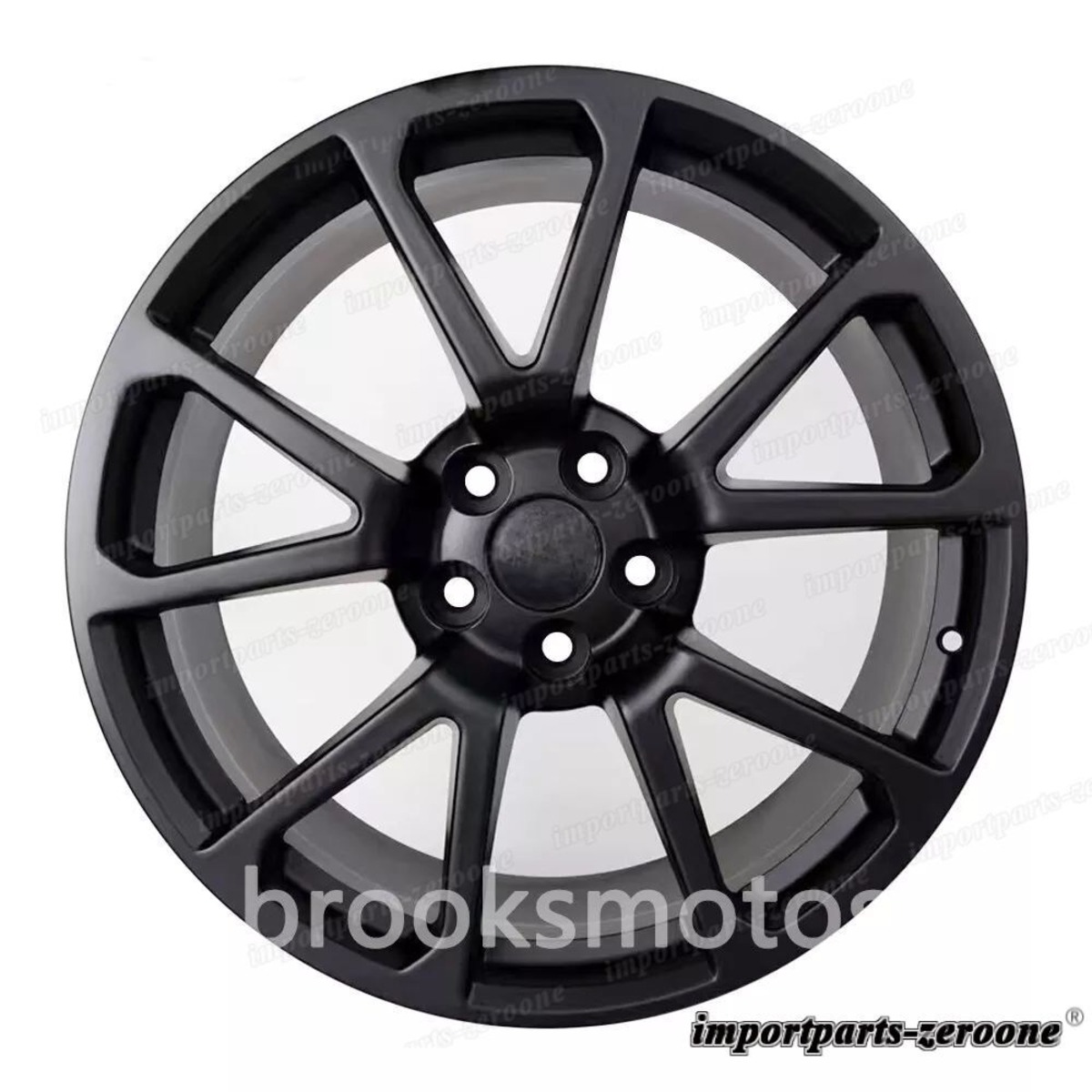 20インチCTS Vスタイルサテンブラックホイール2008-2019キャデラック 