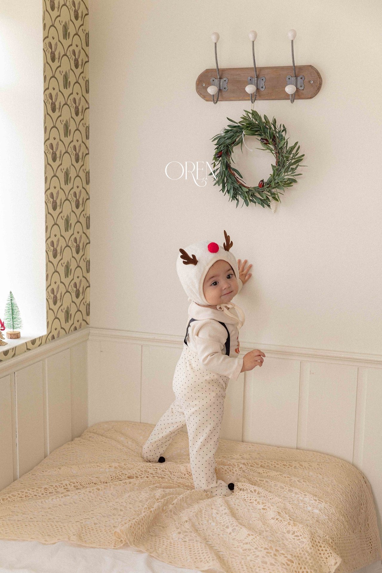Oren X-mas［取寄］ ange blanc foot leggings