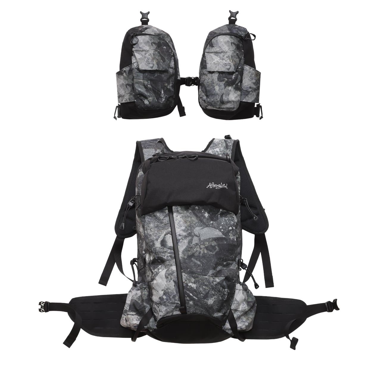 Afterglow ストリーム チェーサー バックパック 付属品多数 STREAM CHASER BACKPACK BLACK / ストリーム チェーサー バックパック